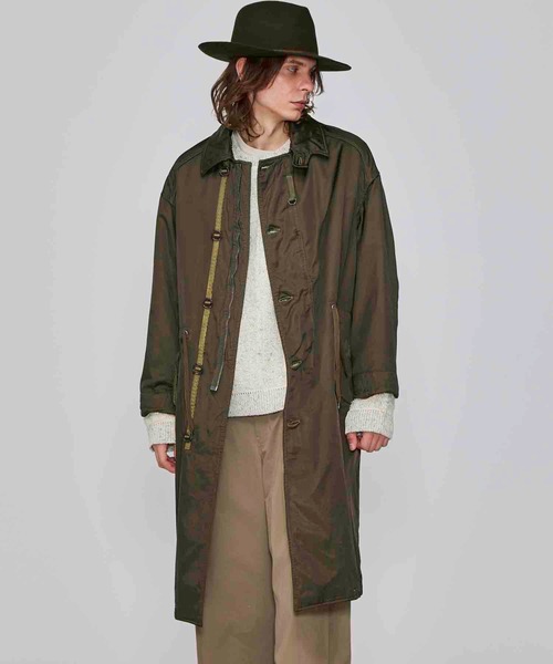 Iroquois（イロコイ）の「WATER-SOLUBLE BONDING CO（モッズコート