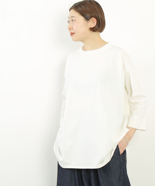 ジャーナルスタンダードラックス サイロジャージーテールプルオーバー オフホワイト サイロジャージー テールプルオーバー（Tシャツ/カットソー