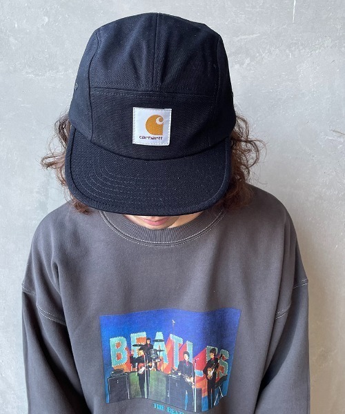 Carhartt WIP（カーハートダブリューアイピー）の「[carhartt WIP/カーハートダブリューアイピー] BACKLEY スクエアロゴキャップ（キャップ・メンズ・ブラック/ブルー/キャメル・ONE SIZE）」の17枚目の写真