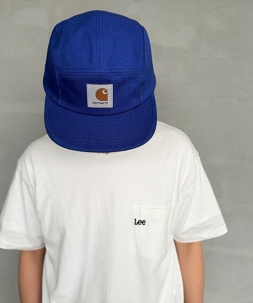 Carhartt WIP（カーハートダブリューアイピー）の「[carhartt WIP/カーハートダブリューアイピー] BACKLEY スクエアロゴキャップ（キャップ・メンズ・ブラック/ブルー/キャメル・ONE SIZE）」の13枚目の写真