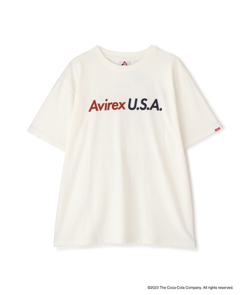 AVIREX(アヴィレックス)の「AVIREX / COKE "80s CHARACTER" T-SHIRT(Tシャツ/カットソー・メンズ・ホワイト/ブラック・2XL/L/M/XL)」の4枚目の写真