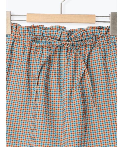 Samansa Mos2（サマンサ モスモス）の「【KELTY×SamansaMos2】シアサッカーバケーションパンツ（その他パンツ・レディース・ブラック/オレンジ・ﾌﾘ-）」の17枚目の写真