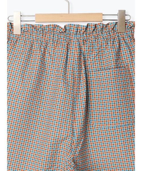 Samansa Mos2（サマンサ モスモス）の「【KELTY×SamansaMos2】シアサッカーバケーションパンツ（その他パンツ・レディース・ブラック/オレンジ・ﾌﾘ-）」の20枚目の写真