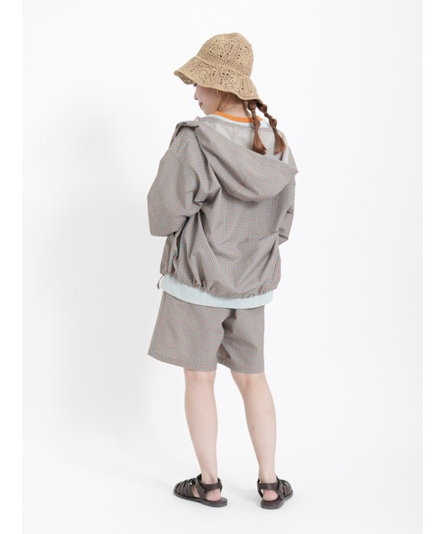 Samansa Mos2（サマンサ モスモス）の「【KELTY×SamansaMos2】シアサッカーバケーションパンツ（その他パンツ・レディース・ブラック/オレンジ・ﾌﾘ-）」の9枚目の写真