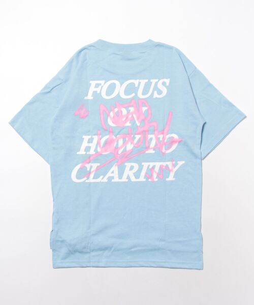 ANAP GｉRL（アナップガール）の「R+S前ジップBIGTシャツ（Tシャツ/カットソー・キッズ・ブラック/ライトブルー/ホワイト・M/XS/S）」の9枚目の写真