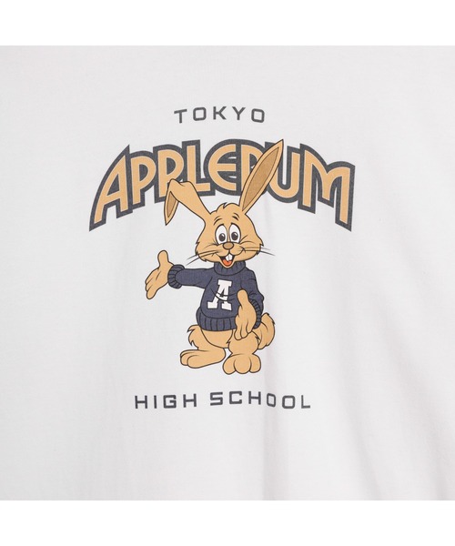 APPLEBUM（アップルバム）の「"APPLEBUM High School" T-shirt（Tシャツ/カットソー・メンズ・ヘザーグレー/ネイビー/ホワイト・LARGE/X-LARGE/XX-LARGE/MEDIUM）」の19枚目の写真