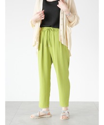 Samansa Mos2 blue | 【接触冷感】マルチスタイルイージーパンツ(その他パンツ)