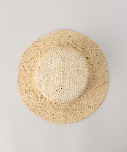 SUBLIME（サブライム）の「【SUBLiME/サブライム】 ex RAFFIA STRAP HAT（ハット・レディース・ベージュ・FREE）」の14枚目の写真