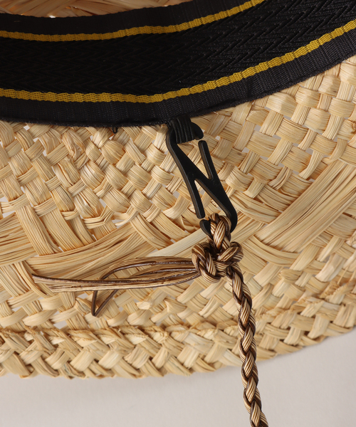 SUBLIME（サブライム）の「【SUBLiME/サブライム】 ex RAFFIA STRAP HAT（ハット・レディース・ベージュ・FREE）」の12枚目の写真