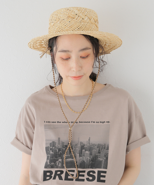 SUBLIME（サブライム）の「【SUBLiME/サブライム】 ex RAFFIA STRAP HAT（ハット・レディース・ベージュ・FREE）」の15枚目の写真