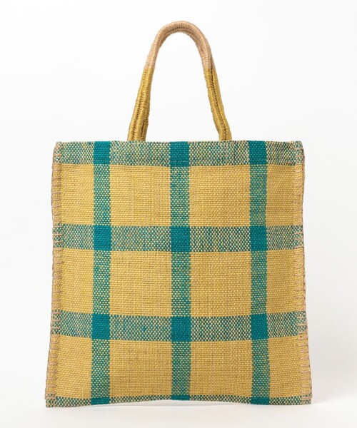 fennica(フェニカ)の「TARANGO / JUTE TOTE BAG ジュート バッグ(トートバッグ・レディース・イエロー/ナチュラル・ONE SIZE)」の7枚目の写真