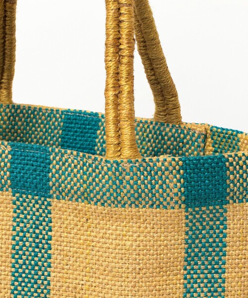 fennica(フェニカ)の「TARANGO / JUTE TOTE BAG ジュート バッグ(トートバッグ・レディース・イエロー/ナチュラル・ONE SIZE)」の8枚目の写真
