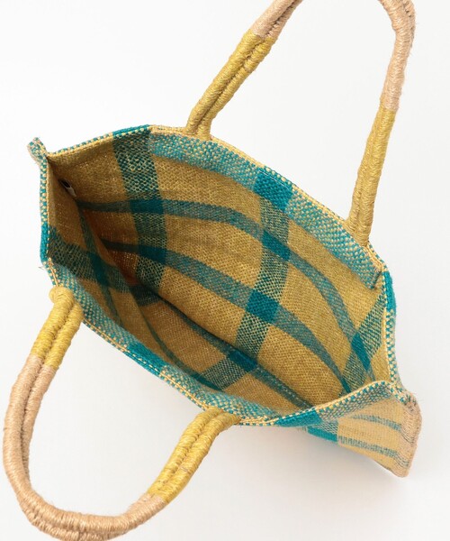 fennica(フェニカ)の「TARANGO / JUTE TOTE BAG ジュート バッグ(トートバッグ・レディース・イエロー/ナチュラル・ONE SIZE)」の9枚目の写真