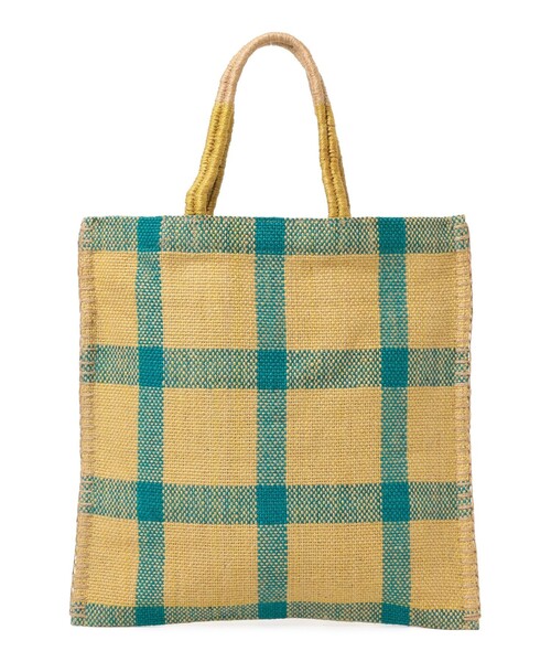 fennica(フェニカ)の「TARANGO / JUTE TOTE BAG ジュート バッグ(トートバッグ・レディース・イエロー/ナチュラル・ONE SIZE)」の10枚目の写真