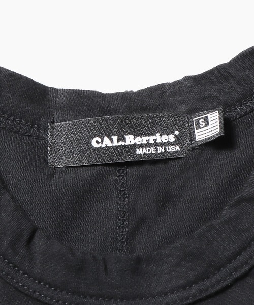 CAL.Berries(カルベリーズ)の「CAL.Berries/カルベリーズ BOXY N/S TEE Tシャツ カットソー(Tシャツ/カットソー・レディース・ホワイト/サンドベージュ/ブラック・S)」の5枚目の写真