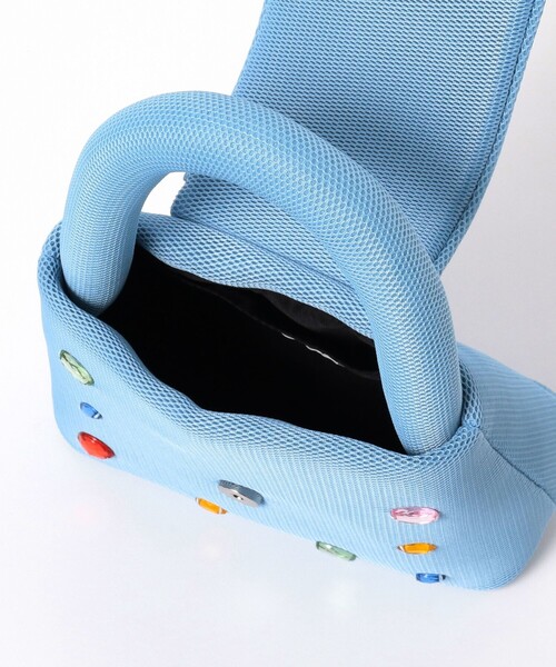 Ray BEAMS（レイビームス）の「Ray BEAMS / ビジュー バッグ（ハンドバッグ・レディース・ライトブルー/ブラック・ONE SIZE）」の19枚目の写真