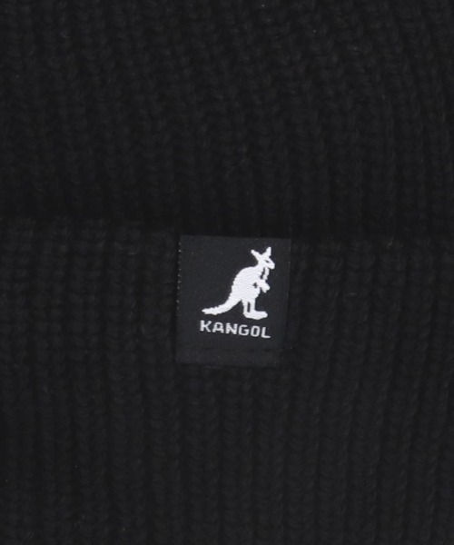 KANGOL(カンゴール)の「KANGOL SLICED PEAK BEANIE(キャップ・レディース・ブラック/オレンジ・ONE SIZE)」の8枚目の写真