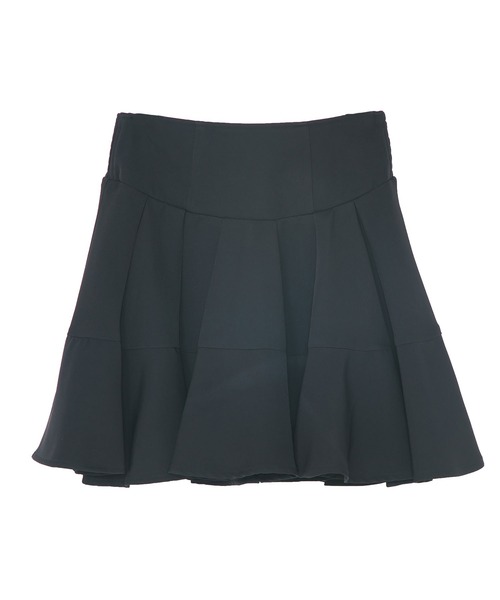 Diable baiser(ディアブルベーゼ)の「切替ティアードフレアミニスカート(スカート・レディース・ブラック・MEDIUM/LARGE/X-LARGE/XX-LARGE)」の17枚目の写真
