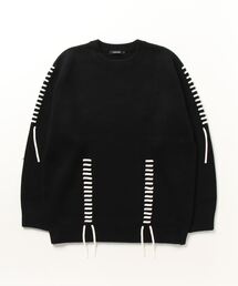 LOVELESS | 【UNISEX】ポイントスレッドクルーネック(ニット/セーター)