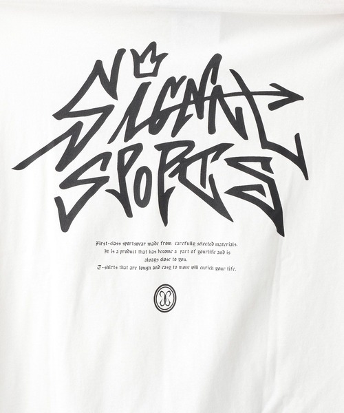 SIGNAL SPORTS(シグナルスポーツ)の「【SIGNAL SPORTS】16/1タギンググラフィックTシャツ(Tシャツ/カットソー・メンズ・ホワイト/ブラック/ブルー・MEDIUM/LARGE)」の17枚目の写真