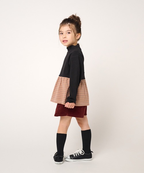 Moujonjon（ムージョンジョン）の「コーデュロイ３分丈スカート付パンツ（その他パンツ・キッズ・ブラウン/マスタード・130/110/120/100/90）」の22枚目の写真