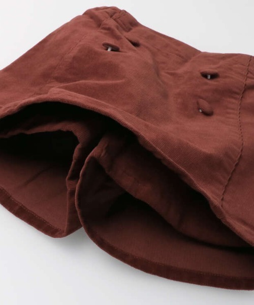 Moujonjon（ムージョンジョン）の「コーデュロイ３分丈スカート付パンツ（その他パンツ・キッズ・ブラウン/マスタード・130/110/120/100/90）」の18枚目の写真