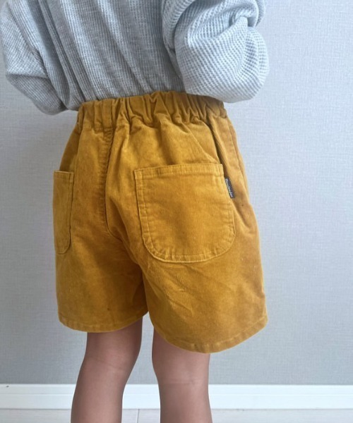 Moujonjon（ムージョンジョン）の「コーデュロイ３分丈スカート付パンツ（その他パンツ・キッズ・ブラウン/マスタード・130/110/120/100/90）」の14枚目の写真