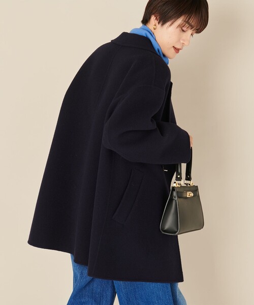 NOLLEY’S（ノーリーズ）の「チェスターコート（チェスターコート・レディース・ベージュ系その他/ネイビー・38）」の11枚目の写真