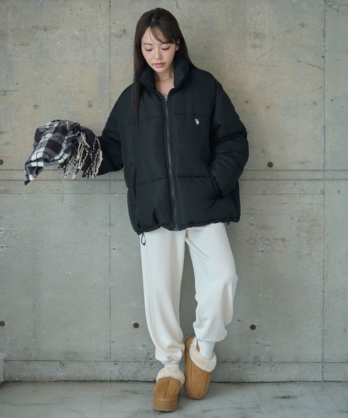 U.S. POLO ASSN.(ユーエスポロアッスン)の「■■■∴WEGO/【WEB限定/Sサイズ新登場/お気に入り登録者数7万人越えの大人気アイテム】U.S. POLO ASSN.別注パデッドジャケット■■■(ダウンジャケット/コート・メンズ・ダークオレンジ/ブラック/ライトグレー/グレー・LARGE/MEDIUM/SMALL)」の16枚目の写真