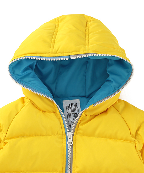 B:MING by BEAMS（ビーミングバイビームス）の「ビーミング by ビームス / フード付きダウンブルゾン 2015（ダウンジャケット/コート・キッズ・グレー/ネイビー/イエロー/ピンク・110/130/100/150/120/140/90）」の22枚目の写真