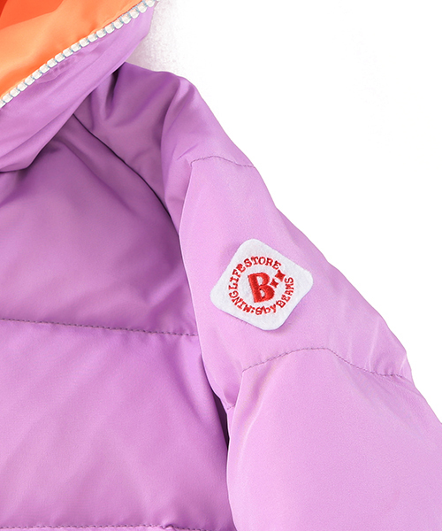 B:MING by BEAMS（ビーミングバイビームス）の「ビーミング by ビームス / フード付きダウンブルゾン 2015（ダウンジャケット/コート・キッズ・グレー/ネイビー/イエロー/ピンク・110/130/100/150/120/140/90）」の14枚目の写真