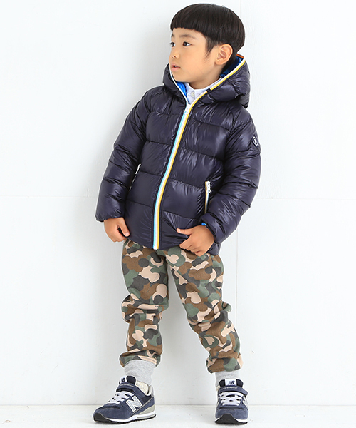 B:MING by BEAMS（ビーミングバイビームス）の「ビーミング by ビームス / フード付きダウンブルゾン 2015（ダウンジャケット/コート・キッズ・グレー/ネイビー/イエロー/ピンク・110/130/100/150/120/140/90）」の5枚目の写真