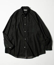 限定展開 Relax Fit リラックスフィット レギュラーカラー デニムシャツ