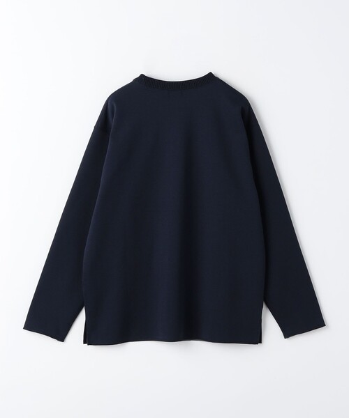 green label relaxing（グリーンレーベルリラクシング）の「Clean ダブルフェイス クルーネック カットソー -抗菌-（Tシャツ/カットソー・メンズ・ネイビー/ピンク/ライトグレー・XXL/S/M/XL/L）」の10枚目の写真