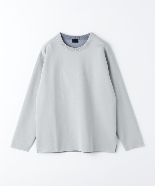 green label relaxing（グリーンレーベルリラクシング）の「Clean ダブルフェイス クルーネック カットソー -抗菌-（Tシャツ/カットソー・メンズ・ネイビー/ピンク/ライトグレー・XXL/S/M/XL/L）」の16枚目の写真