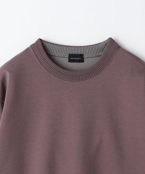 green label relaxing（グリーンレーベルリラクシング）の「Clean ダブルフェイス クルーネック カットソー -抗菌-（Tシャツ/カットソー・メンズ・ネイビー/ピンク/ライトグレー・XXL/S/M/XL/L）」の22枚目の写真