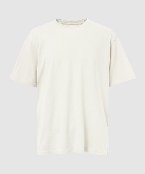 ECOCYCLE(エコサイクル)の「ELEVATED SS TEE_WHITE(サイドシームあり)(Tシャツ/カットソー・メンズ・グレー/グレー系その他2/ホワイト系その他/グレー系その他3・XS/M/S/L/XL/XXL)」の2枚目の写真