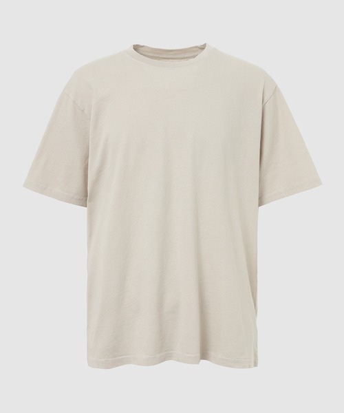 ECOCYCLE(エコサイクル)の「ELEVATED SS TEE_WHITE(サイドシームあり)(Tシャツ/カットソー・メンズ・グレー/グレー系その他2/ホワイト系その他/グレー系その他3・XS/M/S/L/XL/XXL)」の1枚目の写真