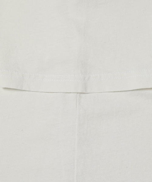 ECOCYCLE(エコサイクル)の「ELEVATED SS TEE_WHITE(サイドシームあり)(Tシャツ/カットソー・メンズ・グレー/グレー系その他2/ホワイト系その他/グレー系その他3・XS/M/S/L/XL/XXL)」の9枚目の写真