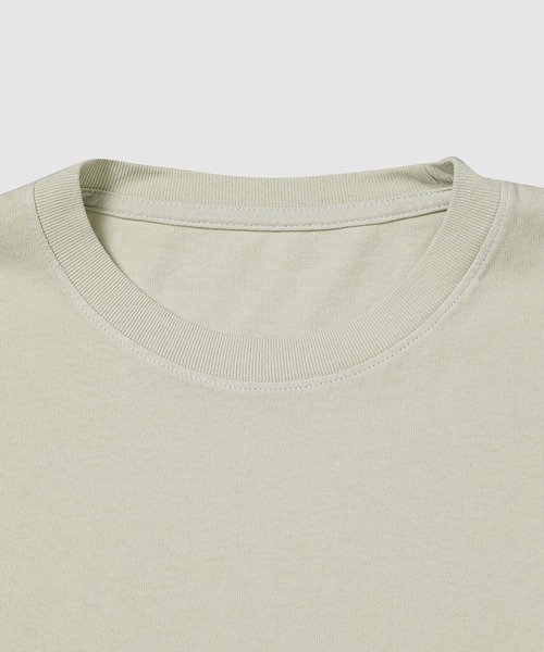 ECOCYCLE(エコサイクル)の「ELEVATED SS TEE_WHITE(サイドシームあり)(Tシャツ/カットソー・メンズ・グレー/グレー系その他2/ホワイト系その他/グレー系その他3・XS/M/S/L/XL/XXL)」の10枚目の写真