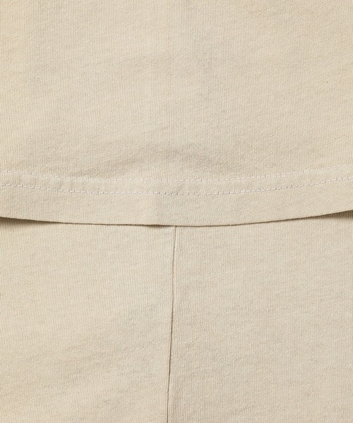 ECOCYCLE(エコサイクル)の「ELEVATED SS TEE_WHITE(サイドシームあり)(Tシャツ/カットソー・メンズ・グレー/グレー系その他2/ホワイト系その他/グレー系その他3・XS/M/S/L/XL/XXL)」の13枚目の写真