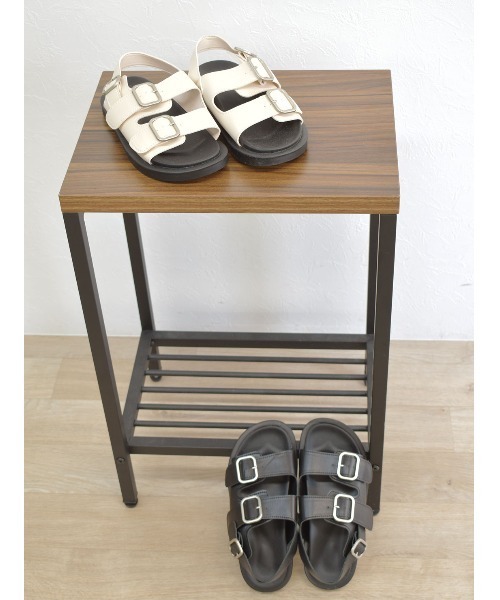 Reurie'(レウリィ)の「ダブルベルトフラットサンダル / double belt flat sandal(サンダル・レディース・ブラック/アイボリー・23.0cm/24.0cm/23.5cm/24.5cm)」の21枚目の写真