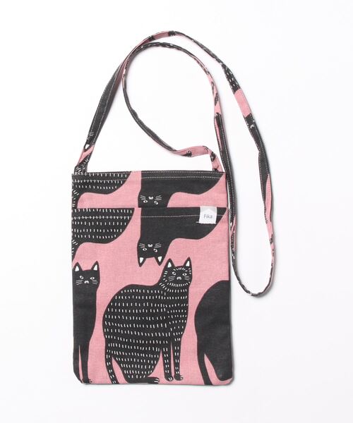 salle de bal（サルデバル）の「FRIENDSHILL / フレンズヒル Fika / フィーカ ミニ ショルダーバッグ アニマルプリント ポシェット miniSHOULDERBAG FRH（ショルダーバッグ・レディース・ライトグレー/ピンク/アイボリー/ブルー系その他/グレー/オレンジ/グレー系その他/ブルー/その他1・FREE）」の7枚目の写真