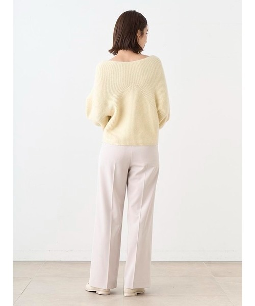 SNIDEL（スナイデル）の「ピンタックマリンパンツ（その他パンツ・レディース・アイボリー/ネイビー/ミント/ピンク・0/1）」の6枚目の写真