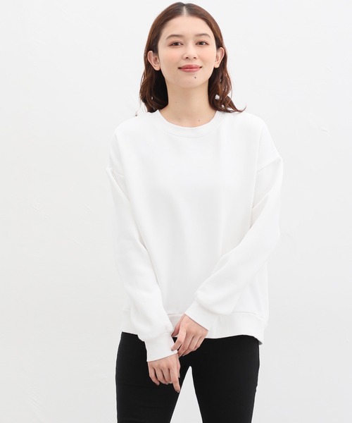 裏起毛ゆるスウェット