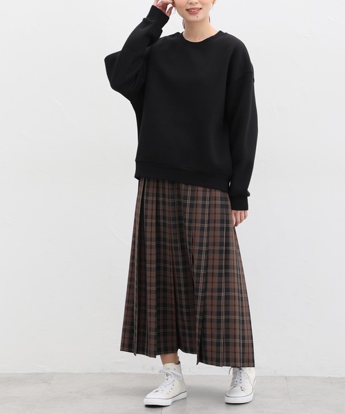 裏起毛ゆるスウェット