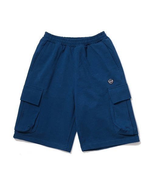 KEBOZ(ケボズ)の「SWEAT CARGO SHORTS(カーゴパンツ・メンズ・グリーン/ネイビー/オレンジ・S/M/L/XL/2XL)」の1枚目の写真