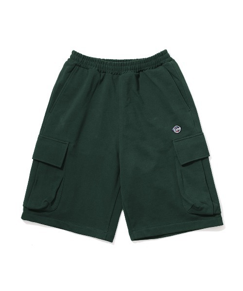 KEBOZ(ケボズ)の「SWEAT CARGO SHORTS(カーゴパンツ・メンズ・グリーン/ネイビー/オレンジ・S/M/L/XL/2XL)」の2枚目の写真