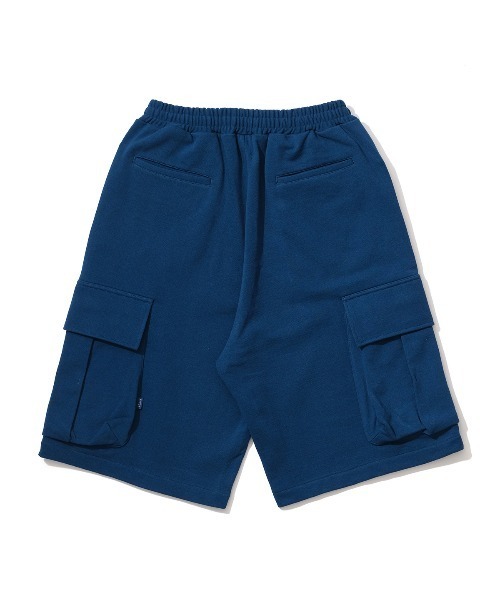 KEBOZ(ケボズ)の「SWEAT CARGO SHORTS(カーゴパンツ・メンズ・グリーン/ネイビー/オレンジ・S/M/L/XL/2XL)」の9枚目の写真