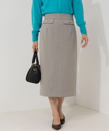 NOLLEY’S | ウォッシャブルツイーディツイルタイトスカート(スカート)